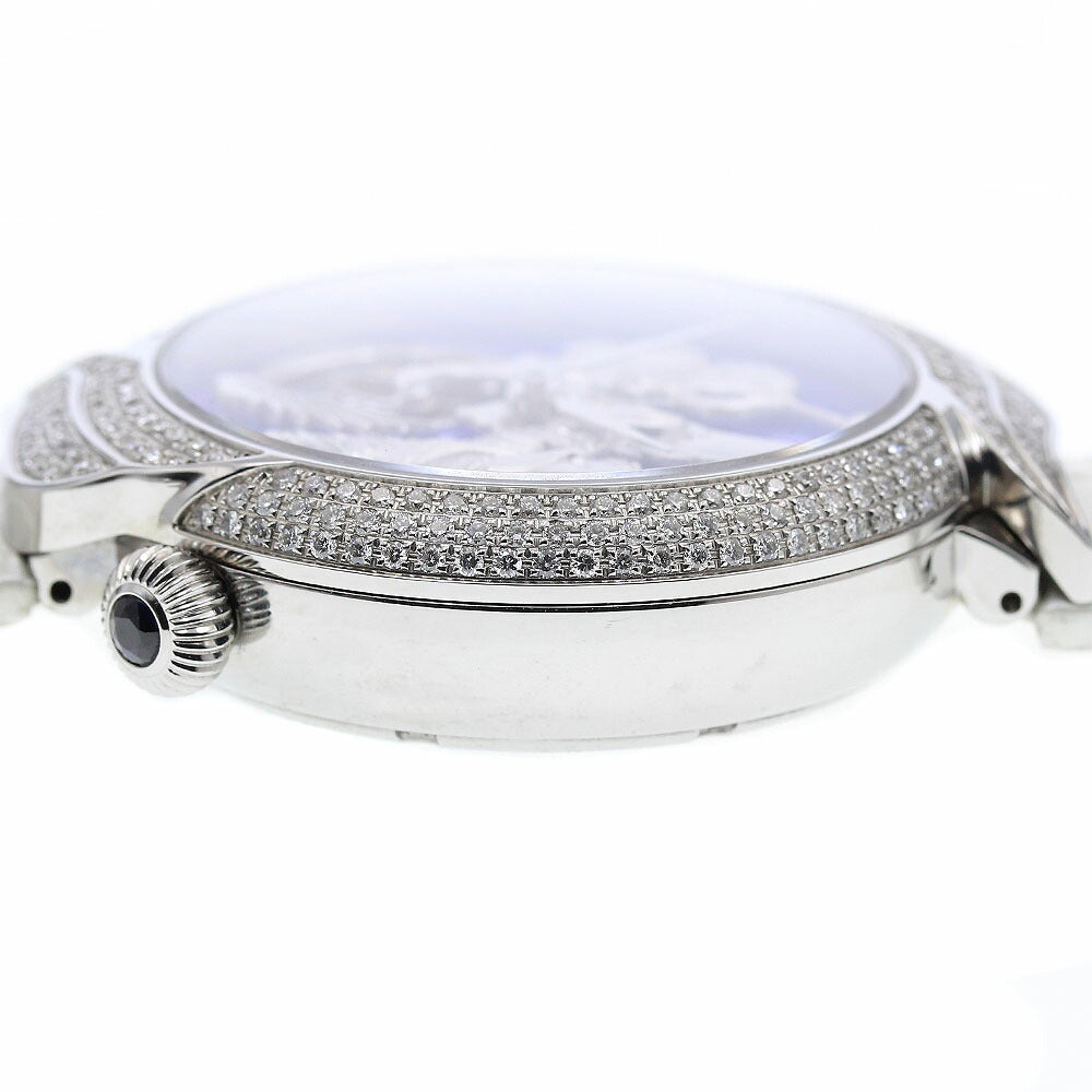 Toshyu Fukami Archangel Tourbillon Diamond Bezel Automatic Men's Watch Excellent Condition with Inner Box and Warranty Card