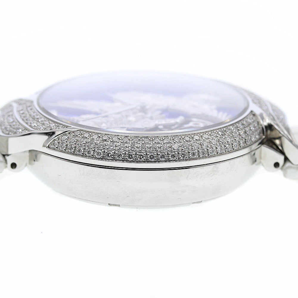 Toshyu Fukami Archangel Tourbillon Diamond Bezel Automatic Men's Watch Excellent Condition with Inner Box and Warranty Card