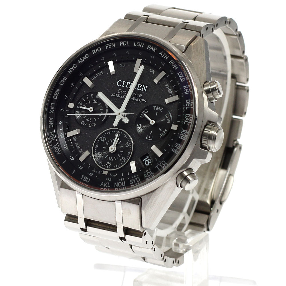 CITIZEN F950-T024530/CC4000-59E Attesa Satellite Wave Day-Date Solar Radio-Controlled Men's Watch (with box and warranty)