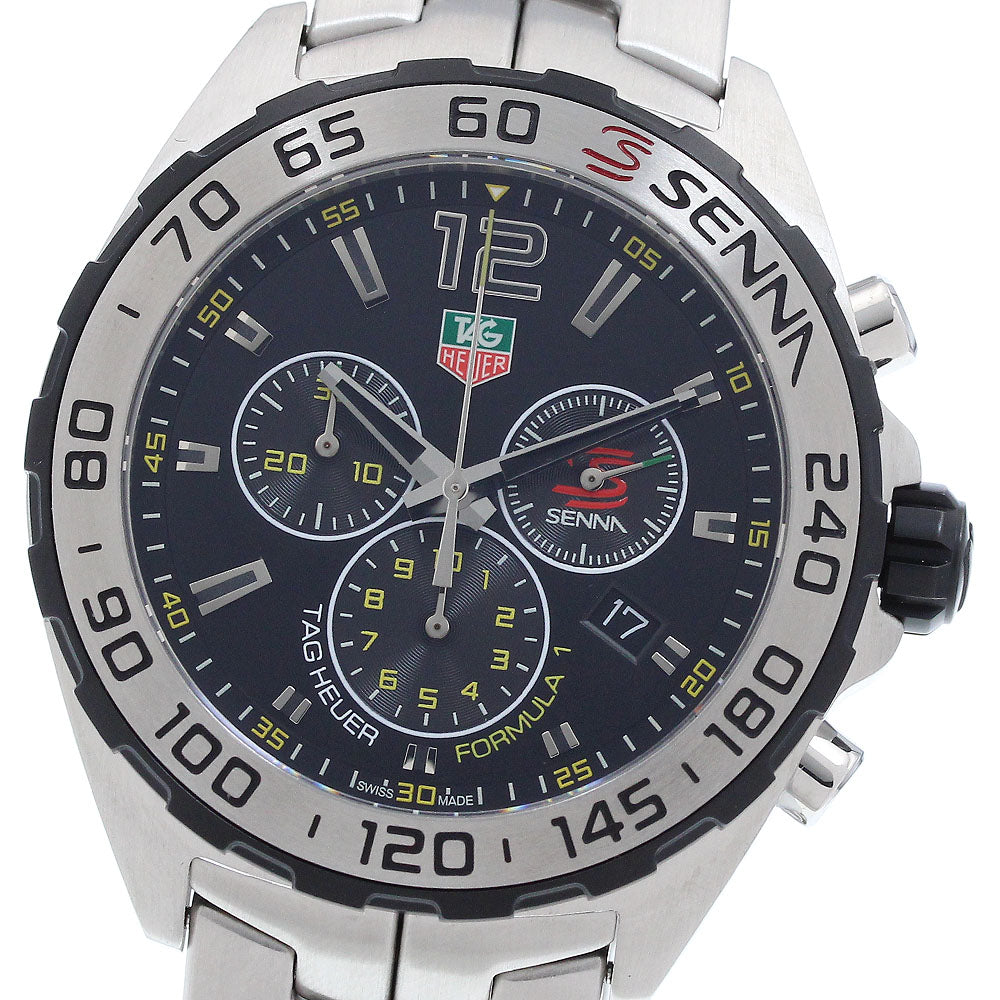 TAG Heuer CAZ1013 Formula 1 Chronograph Quartz Men's Watch Excellent Condition with Box and Warranty Card