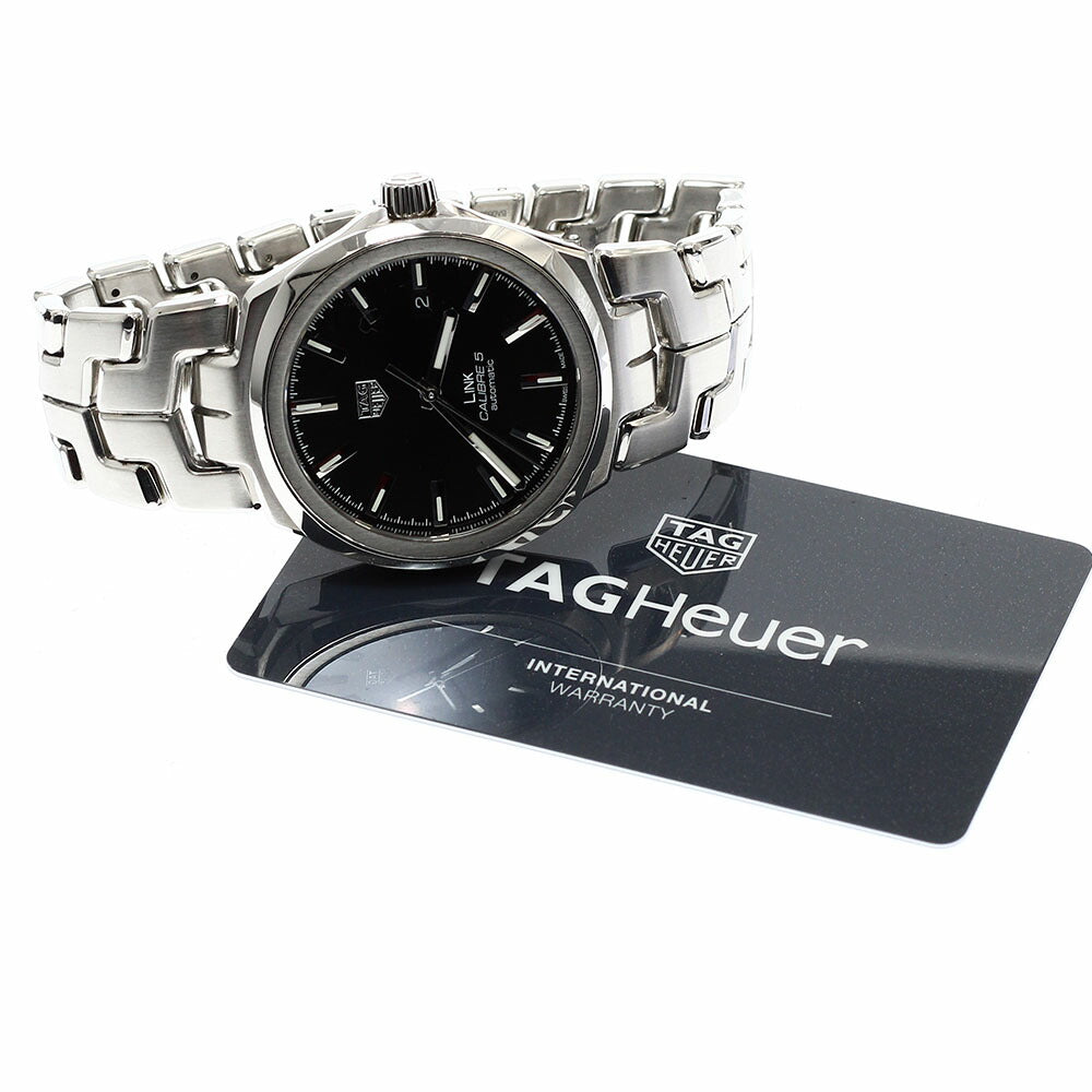 TAG Heuer WBC2110 Link Caliber 5 Date Automatic Men's Watch with Warranty