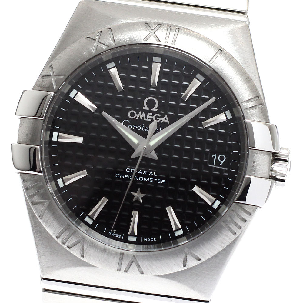 OMEGA 123.10.35.20.01.002 Constellation Co-Axial Chronometer Automatic Men's Watch Excellent Condition with Warranty.