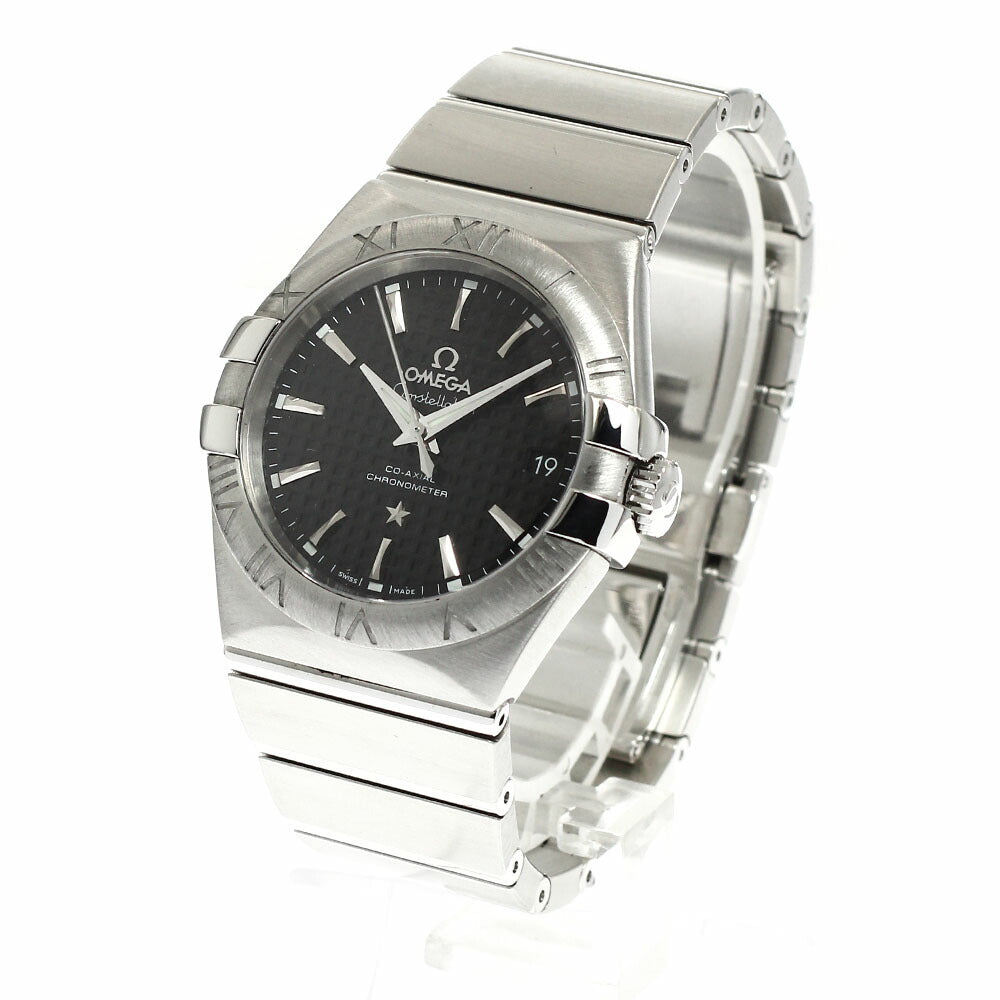 OMEGA 123.10.35.20.01.002 Constellation Co-Axial Chronometer Automatic Men's Watch Excellent Condition with Warranty.