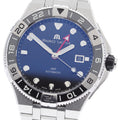 Maurice Lacroix A16158-SS00F-330-A Icon Venturer GMT Automatic Men's Watch Excellent Condition with Box and Warranty Card