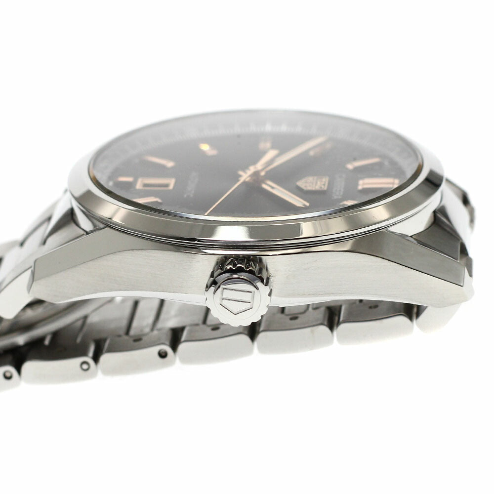 TAG Heuer WBN2113 Carrera Caliber 5 Date Automatic Men's Watch Excellent Condition with Box and Warranty Card