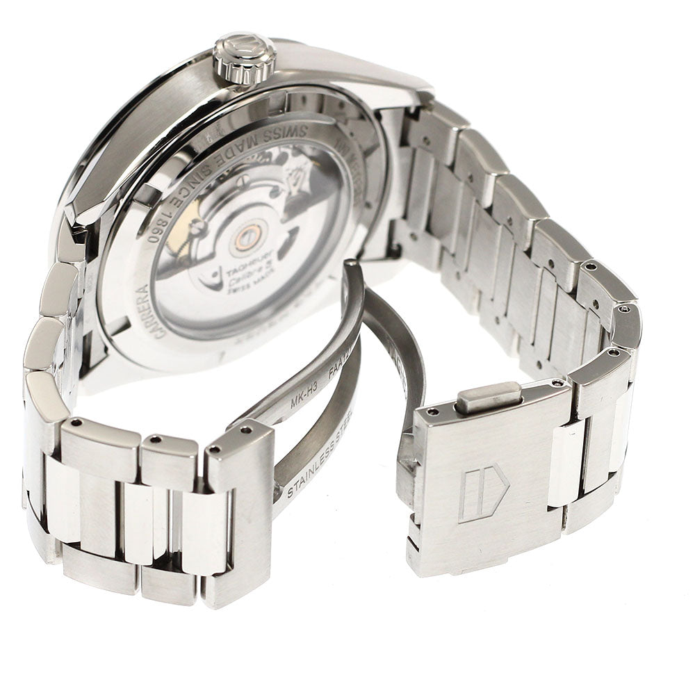 TAG Heuer WBN2113 Carrera Caliber 5 Date Automatic Men's Watch Excellent Condition with Box and Warranty Card