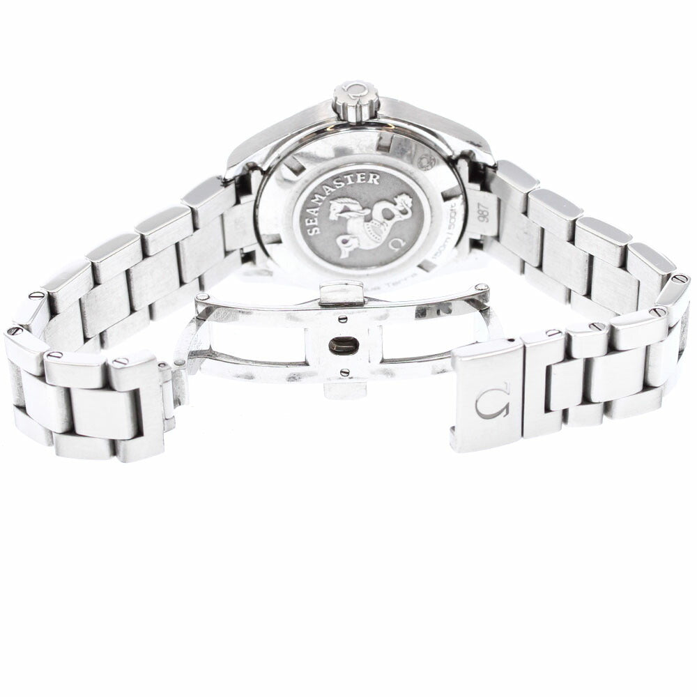 OMEGA 231.10.30.61.56.001 Seamaster Aqua Terra 11-Diamond Quartz Ladies Watch with Warranty