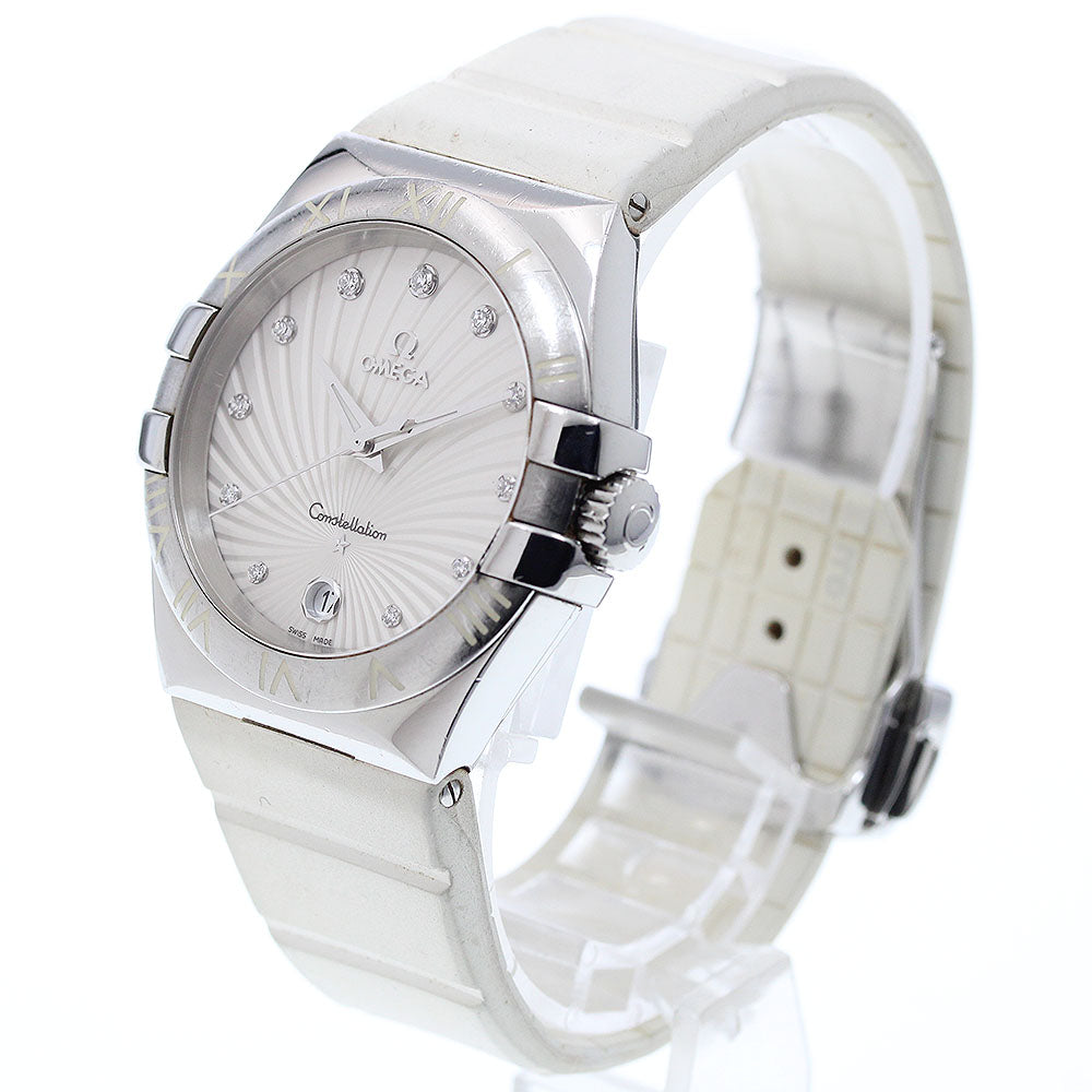 OMEGA 123.12.35.60.52.001 Constellation 11-Diamond Quartz Ladies Watch