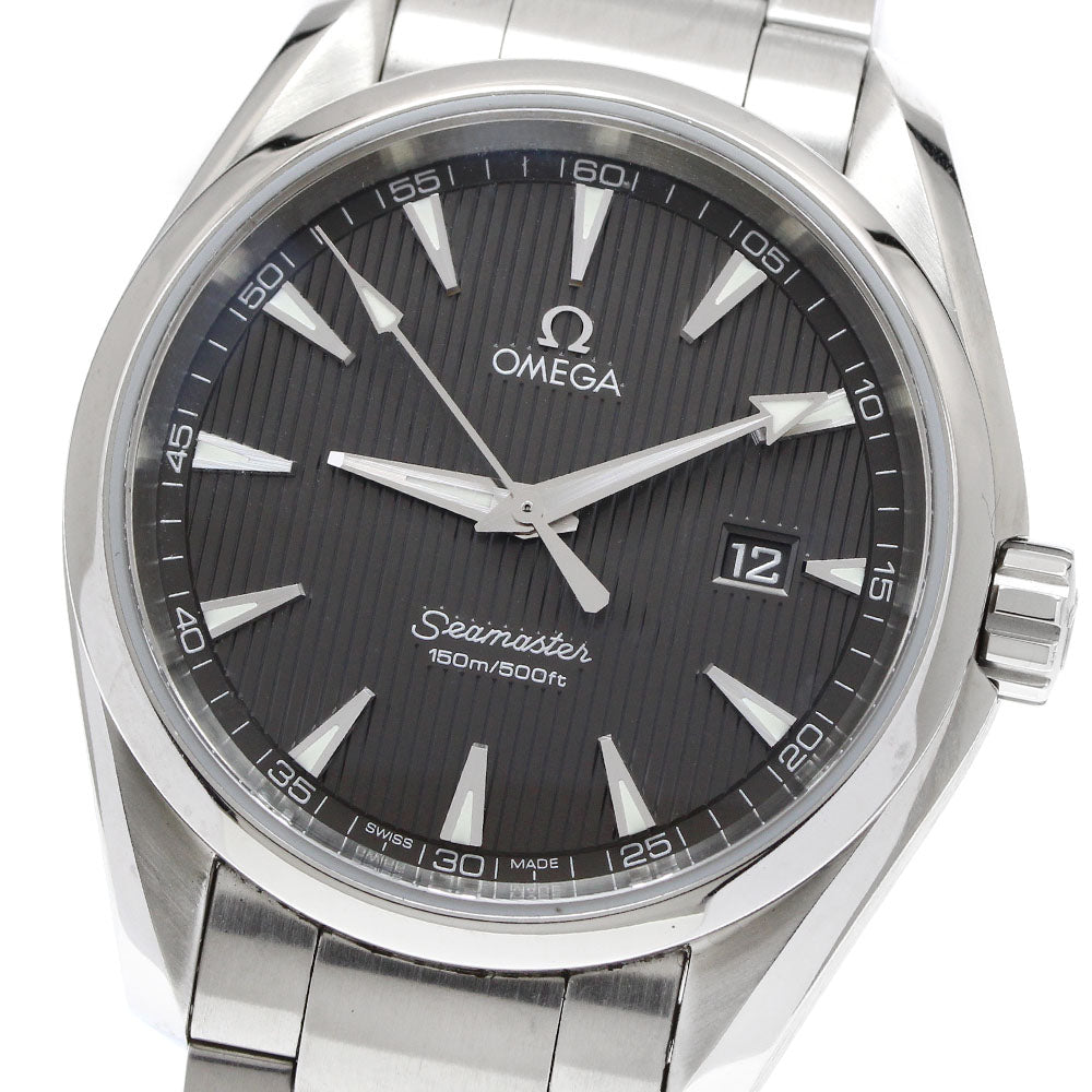 OMEGA 231.10.39.61.06.001 Seamaster Aqua Terra Date Quartz Men's Watch (Good Condition)