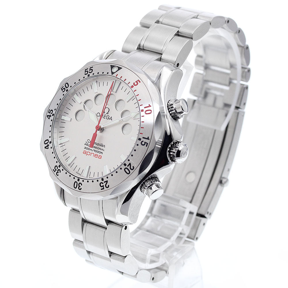 OMEGA 2595.30 Seamaster 300 Apnea Jacques Mayol Chronograph Automatic Men's Watch with Warranty