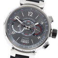 LOUIS VUITTON Q102N Tambour Chronograph Voyage Limited Edition of 888 Pieces Worldwide Automatic Men's Watch