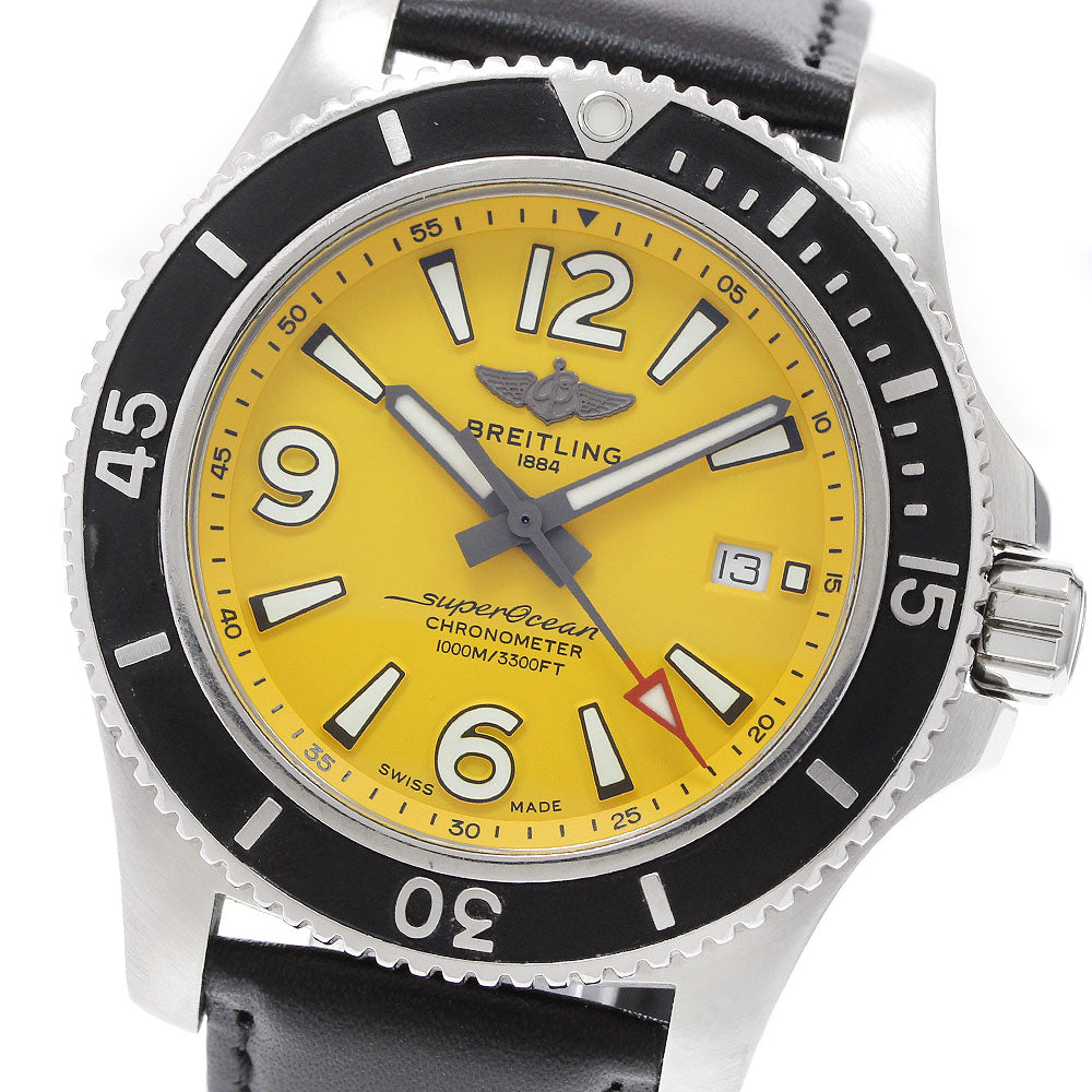 BREITLING A17367 Superocean Date Automatic Men's Watch with Warranty