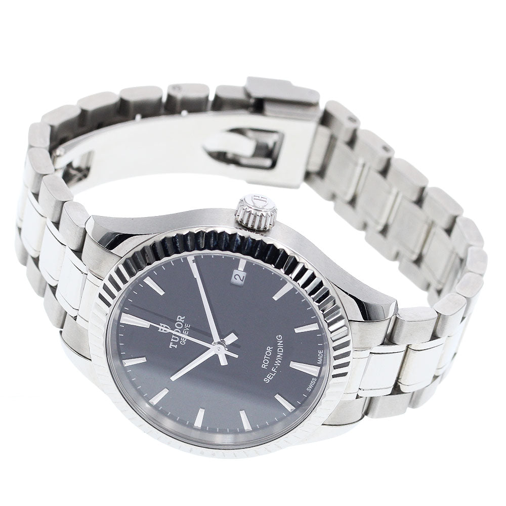 TUDOR 12310 Style Date Automatic Boys' Watch Excellent Condition with Warranty Card