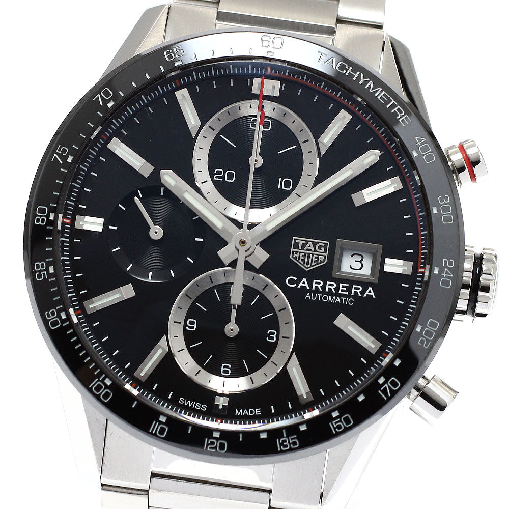 TAG Heuer CBM2110.BA0651 Carrera Caliber 16 Chronograph Date Automatic Men's Watch Excellent Condition with Warranty.