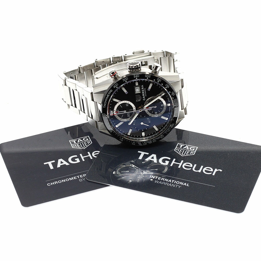 TAG Heuer CBM2110.BA0651 Carrera Caliber 16 Chronograph Date Automatic Men's Watch Excellent Condition with Warranty.