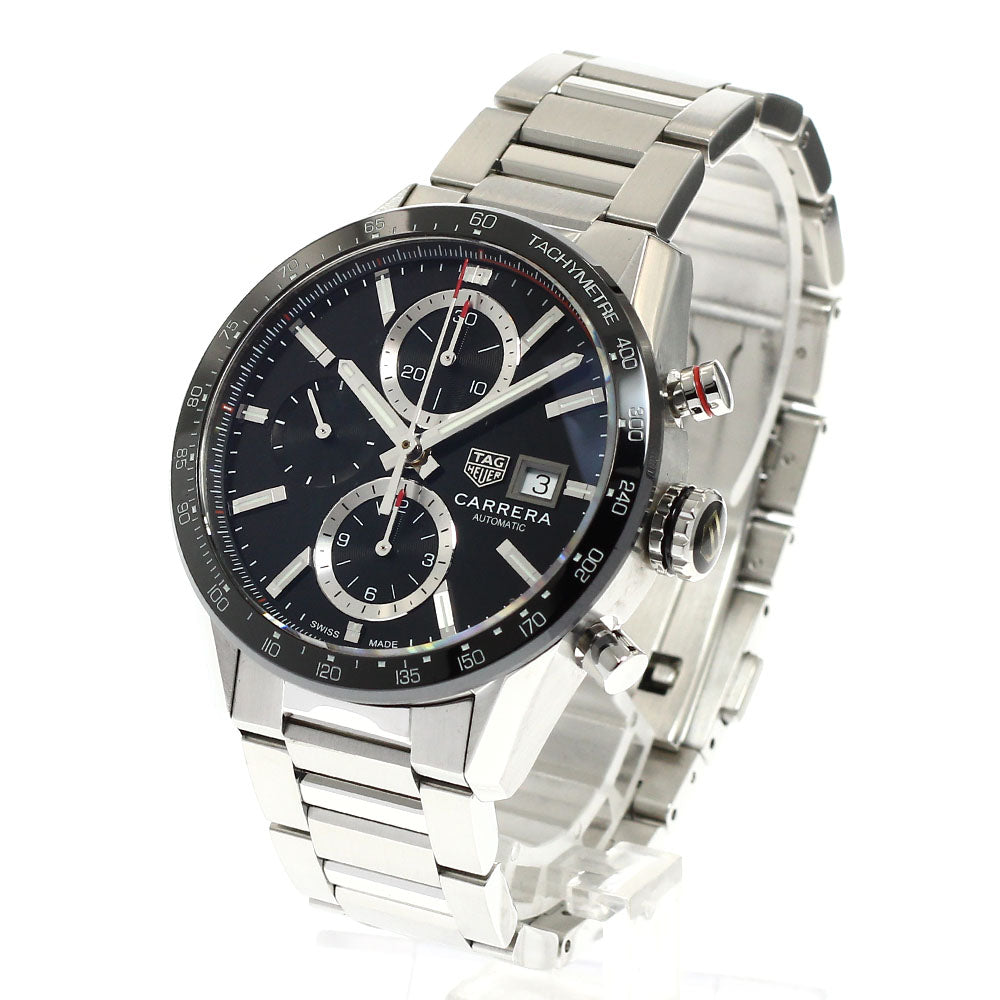 TAG Heuer CBM2110.BA0651 Carrera Caliber 16 Chronograph Date Automatic Men's Watch Excellent Condition with Warranty.