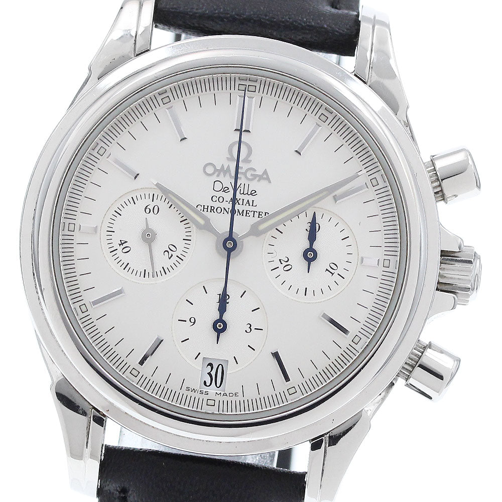 OMEGA 4872.31.32 De Ville Co-Axial Chronograph Automatic Men's Watch with Warranty
