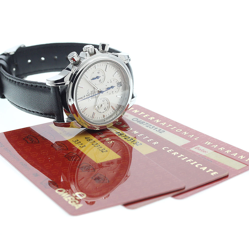 OMEGA 4872.31.32 De Ville Co-Axial Chronograph Automatic Men's Watch with Warranty