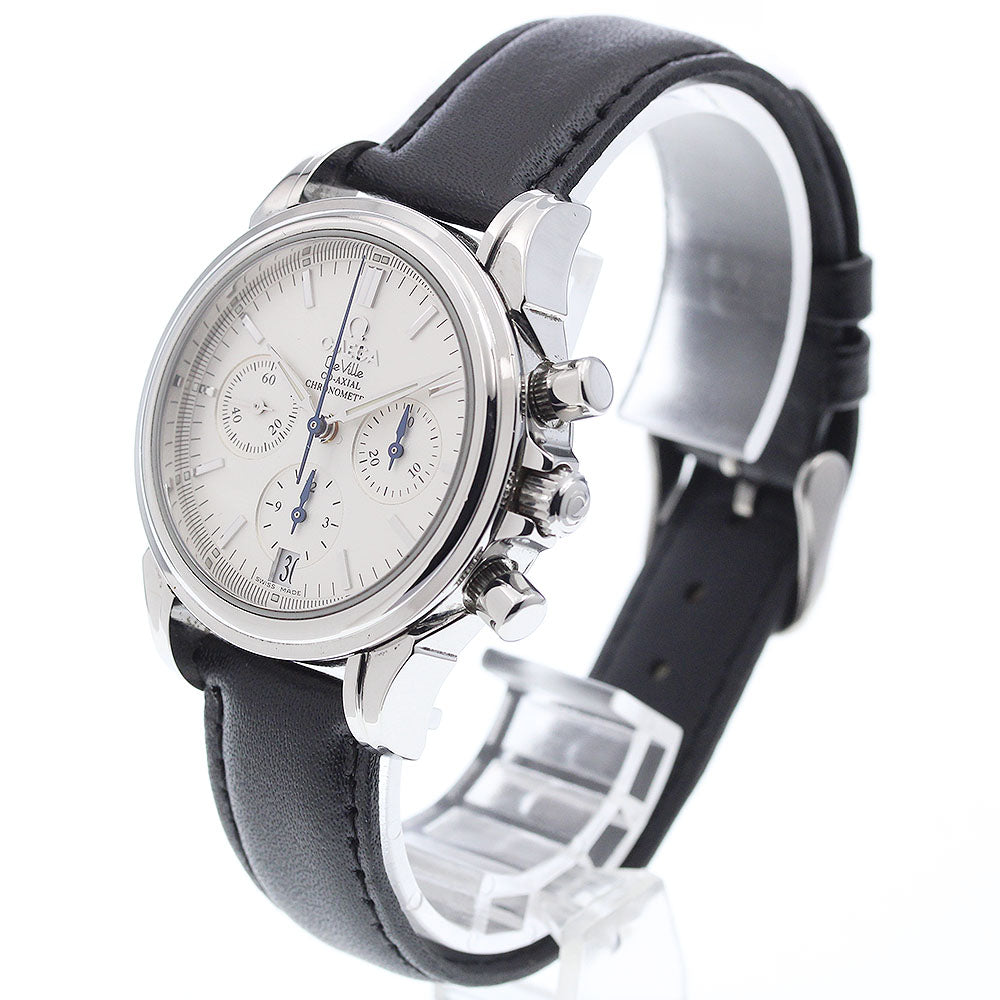 OMEGA 4872.31.32 De Ville Co-Axial Chronograph Automatic Men's Watch with Warranty