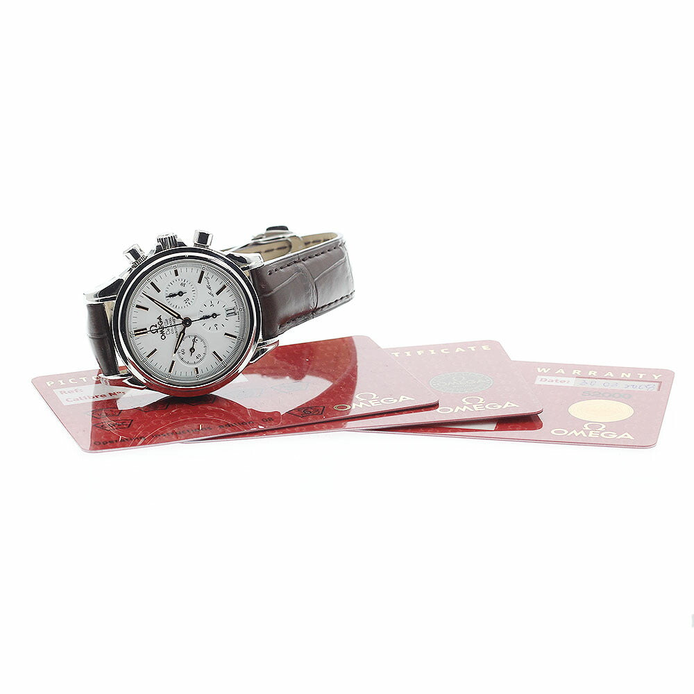 OMEGA 4873.20.32 De Ville Co-Axial Chronograph Automatic Men's Watch with Warranty Card