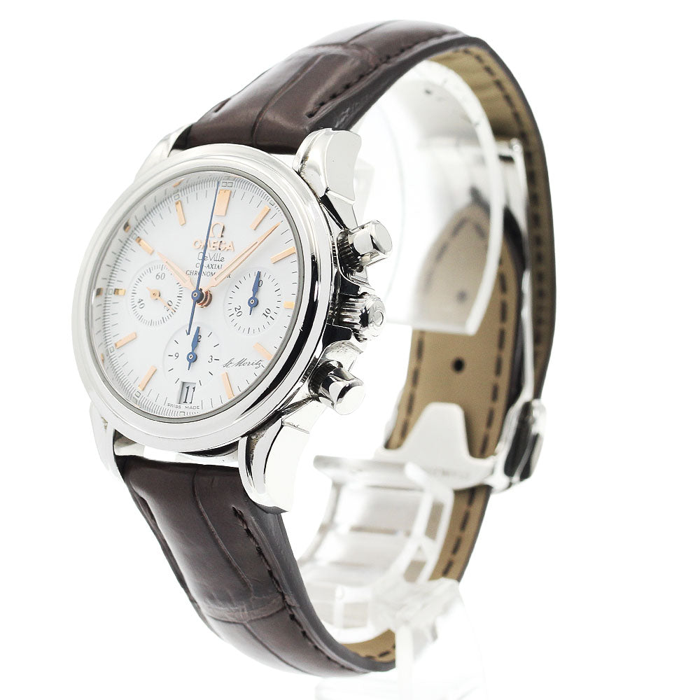 OMEGA 4873.20.32 De Ville Co-Axial Chronograph Automatic Men's Watch with Warranty Card