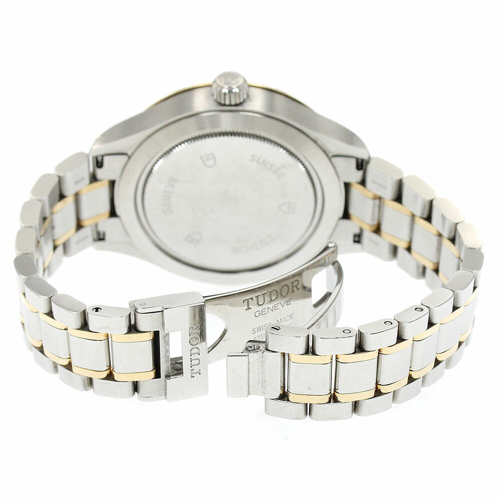 TUDOR 12503 Style YG Combination 3P Diamond Automatic Men's Watch with Warranty