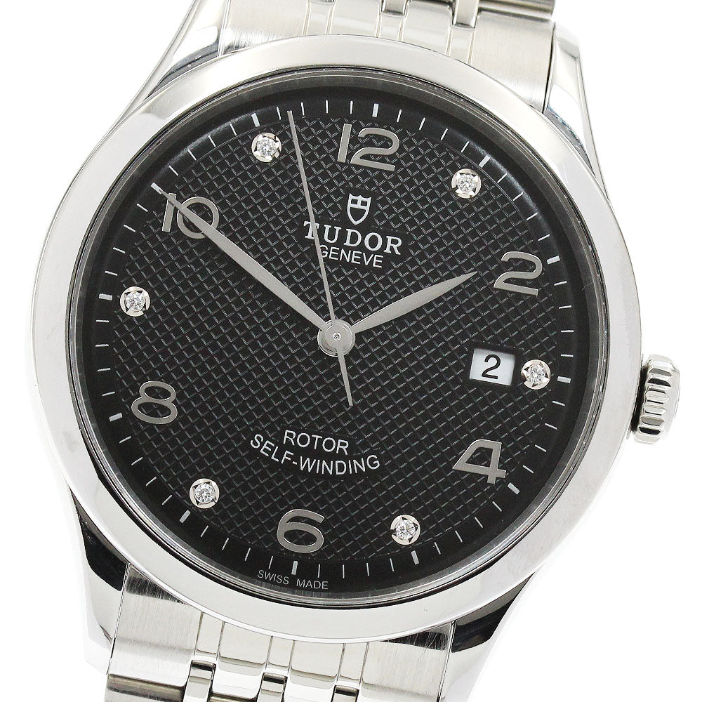 TUDOR 91550 1926 Date 6P Diamond Automatic Men's Watch with Warranty Card