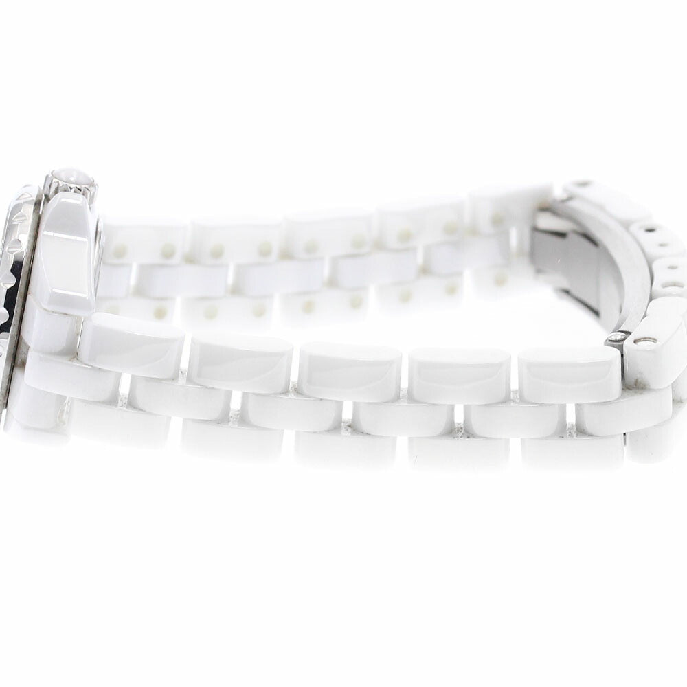 CHANEL H5237 J12 XS White Ceramic Diamond Bezel Quartz Women's Watch