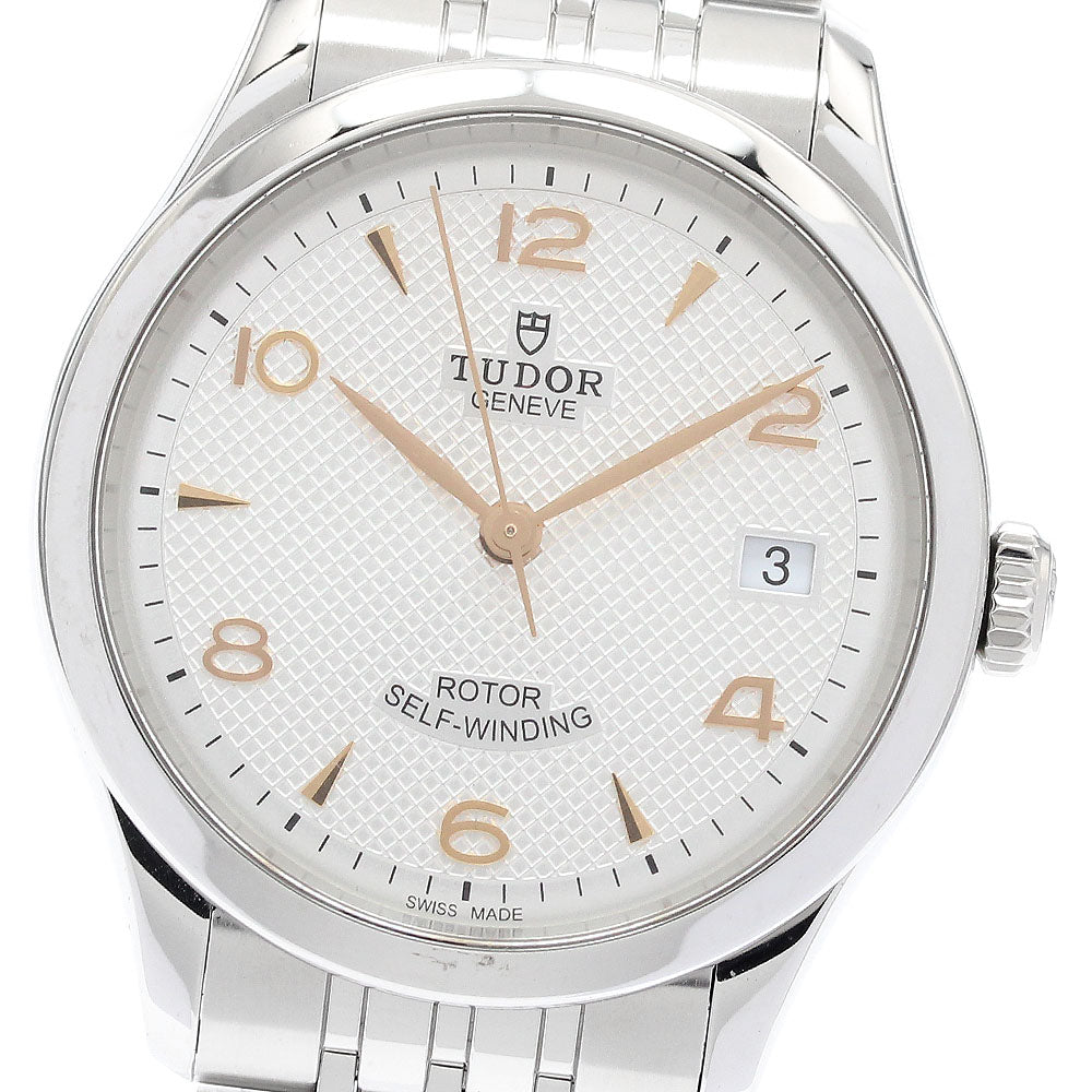 TUDOR 91450 1926 Date Automatic Men's Watch Excellent Condition with Warranty Card