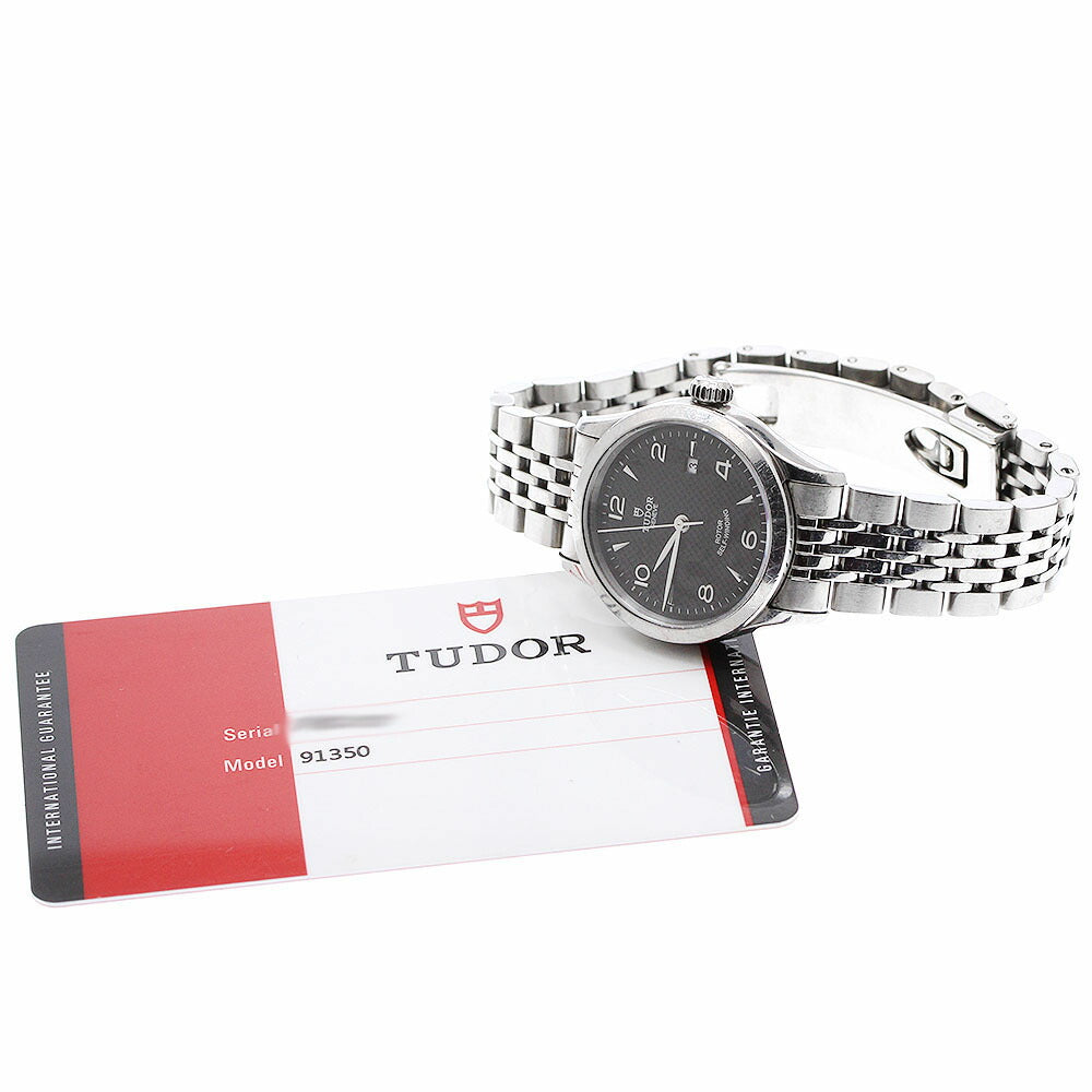 TUDOR 91350 1926 Date Automatic Ladies Watch with Warranty Card