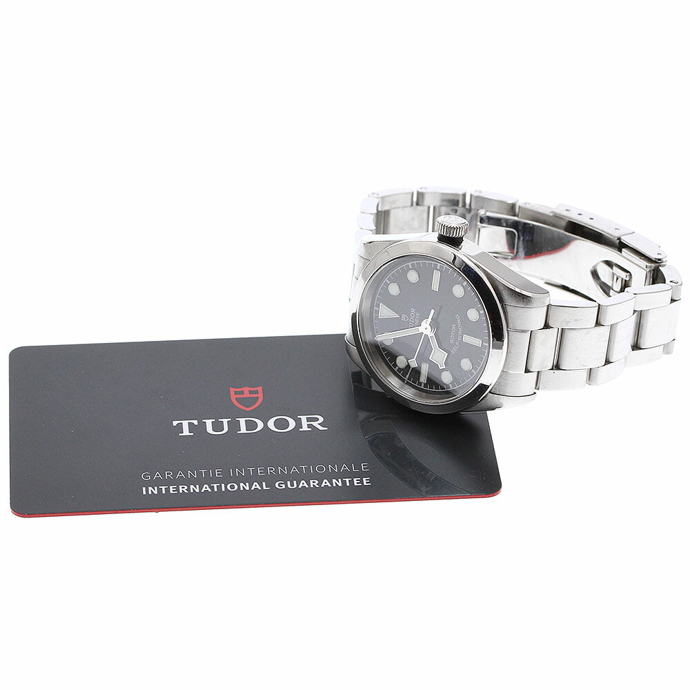 TUDOR 79580 Heritage Black Bay 32 Automatic Ladies' Watch with Warranty