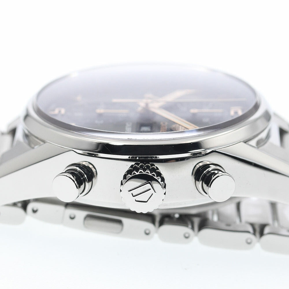 TAG Heuer CV2A1AB Carrera Caliber 16 Chronograph Day-Date Automatic Men's Watch Excellent Condition with Box