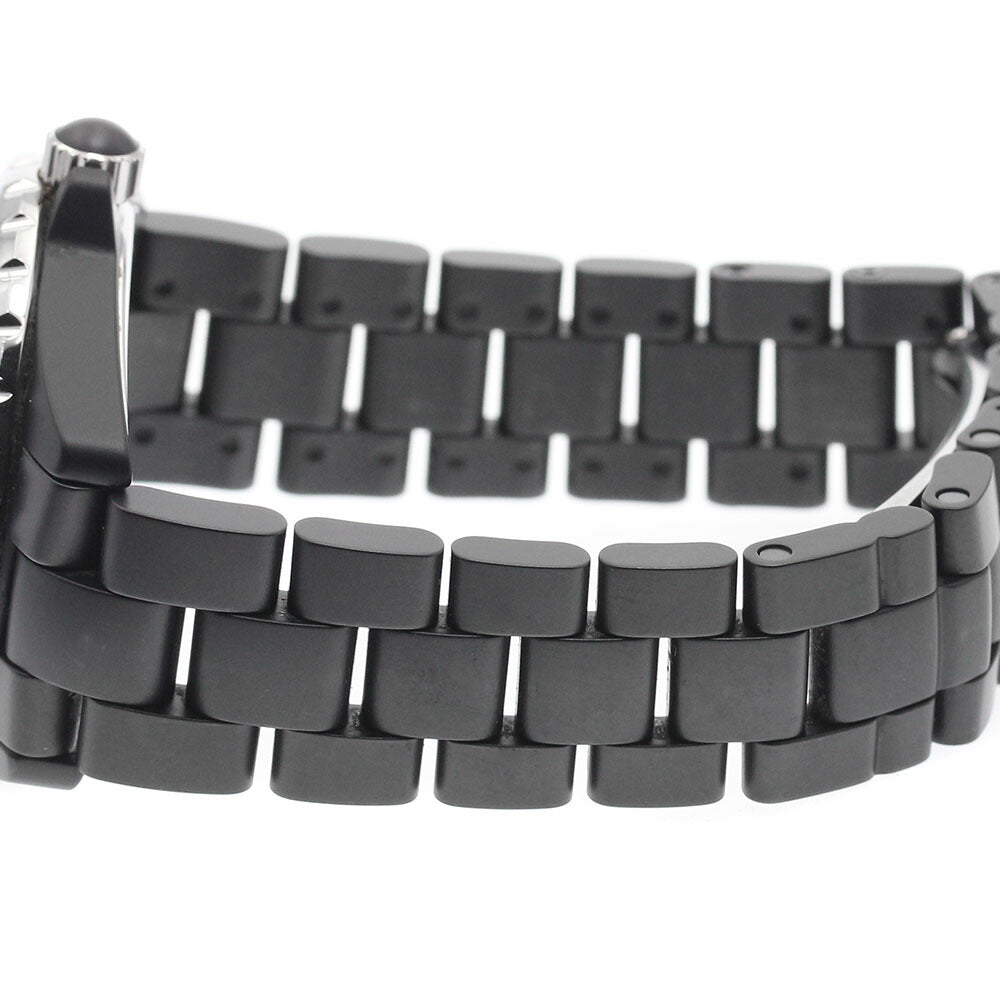 CHANEL H3101 J12 GMT Matte Black Automatic Men's Watch with Warranty Card
