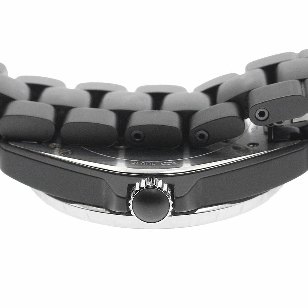 CHANEL H3101 J12 GMT Matte Black Automatic Men's Watch with Warranty Card