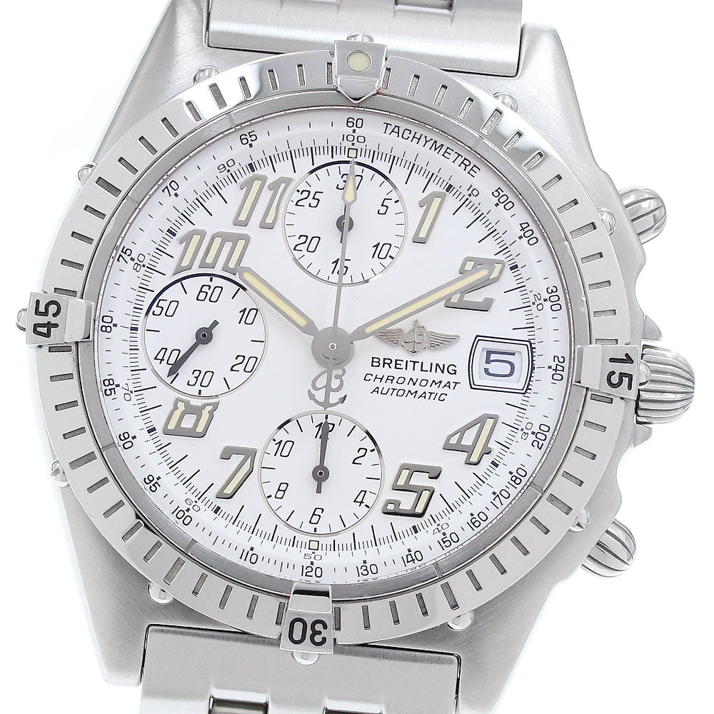 BREITLING A13350 Chronomat Date Automatic Men's Watch Excellent Condition with Warranty.