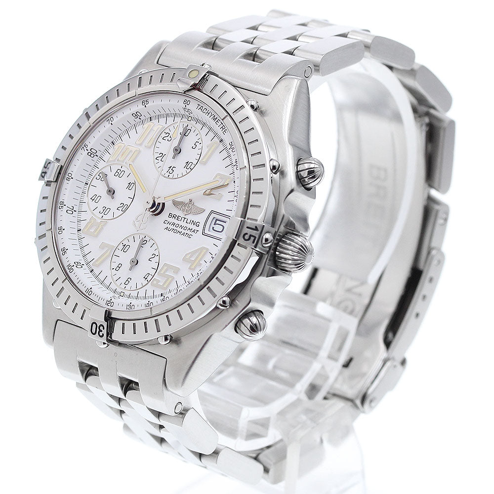 BREITLING A13350 Chronomat Date Automatic Men's Watch Excellent Condition with Warranty.