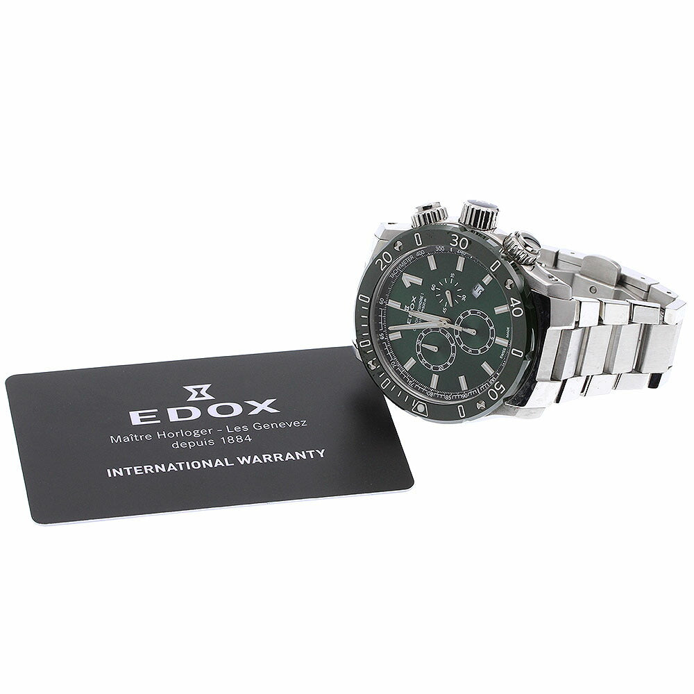 EDOX 10221 Chrono Offshore 1 Date Chronograph Quartz Men's Watch with Warranty