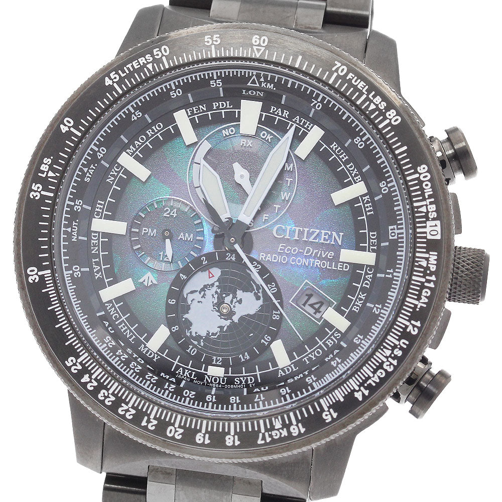 CITIZEN BY3005-56E/H864-006M004 Promaster SKY LAYERS of TIME 100th Anniversary Limited Edition Solar Radio-Controlled Watch Excellent Condition with Box and Warranty.