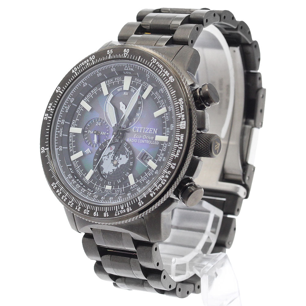 CITIZEN BY3005-56E/H864-006M004 Promaster SKY LAYERS of TIME 100th Anniversary Limited Edition Solar Radio-Controlled Watch Excellent Condition with Box and Warranty.