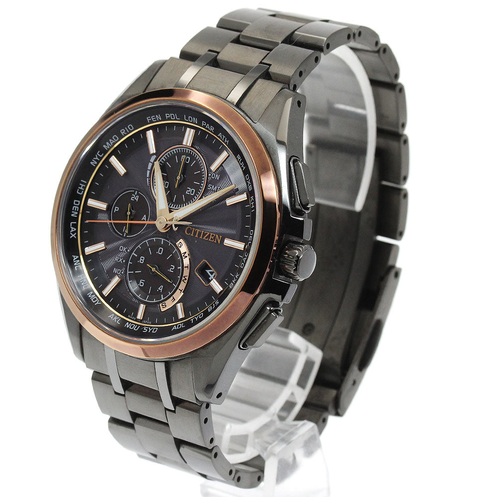 CITIZEN AT8046-51E/H804-T024131 Attesa 100th Anniversary Model Solar Radio Controlled Men's Watch - Excellent Condition Box and Warranty Included