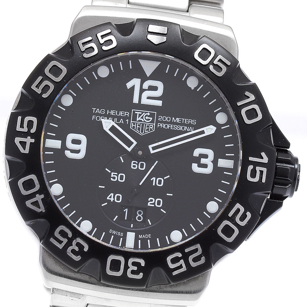 TAG Heuer WAH1010 Formula 1 Grand Date Small Seconds Quartz Men's Watch Excellent Condition with Warranty.