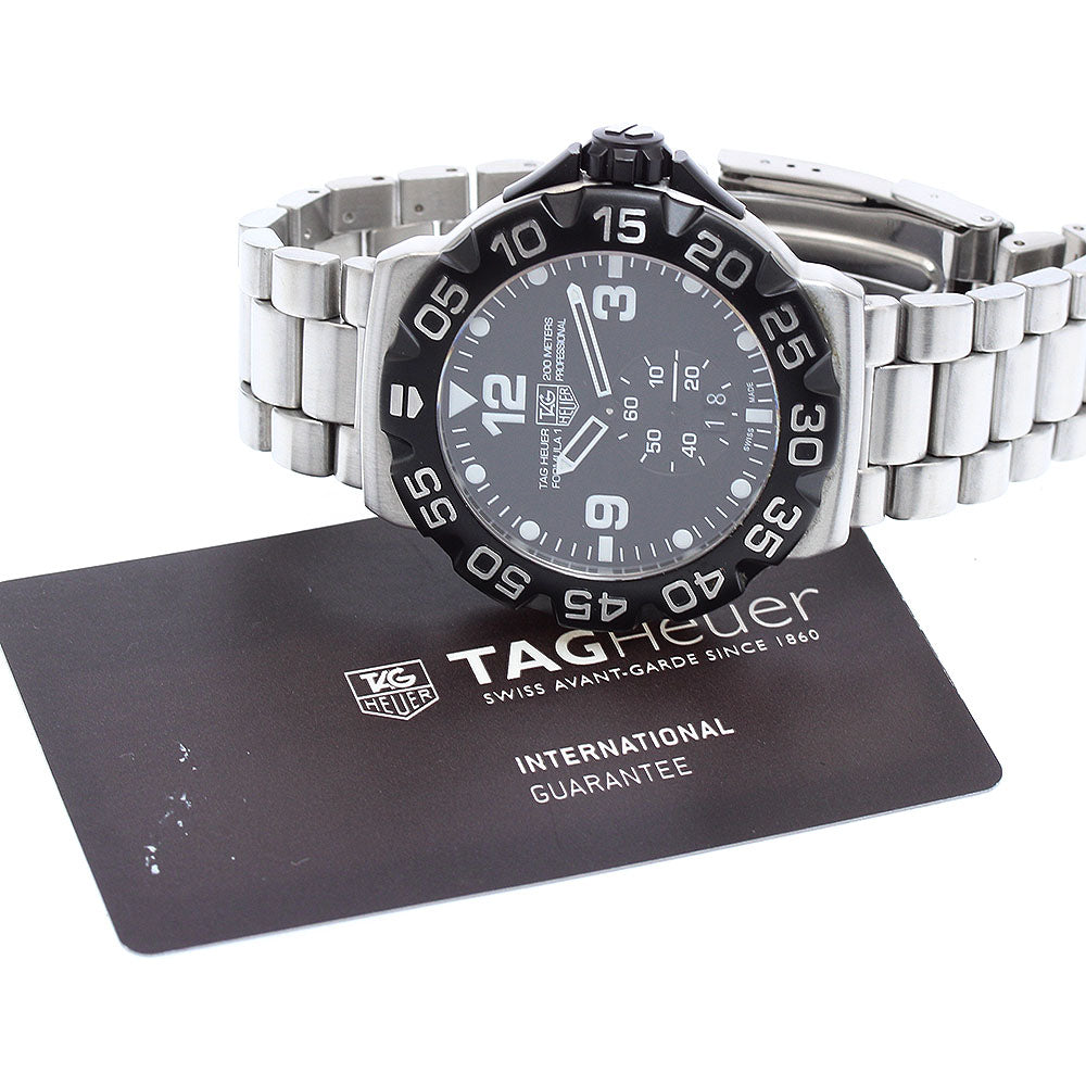 TAG Heuer WAH1010 Formula 1 Grand Date Small Seconds Quartz Men's Watch Excellent Condition with Warranty.