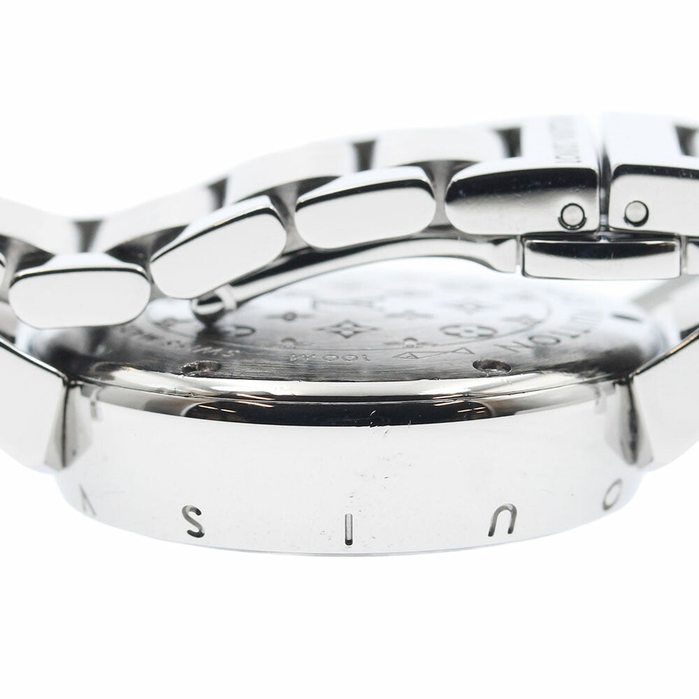 LOUIS VUITTON Q1212 Tambour Date Quartz Ladies Watch Excellent Condition with Box and Warranty Card