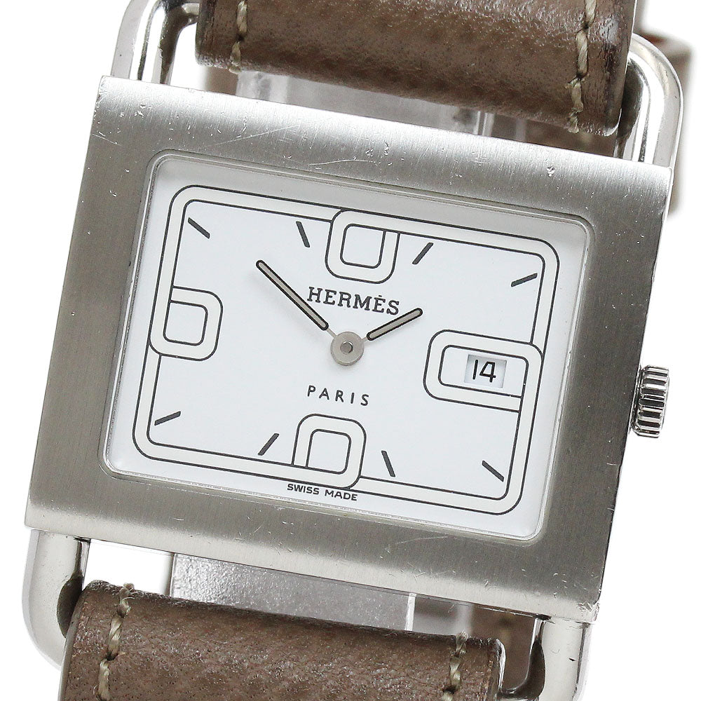 HERMES BA1.510 Barenia Date Quartz Ladies Watch