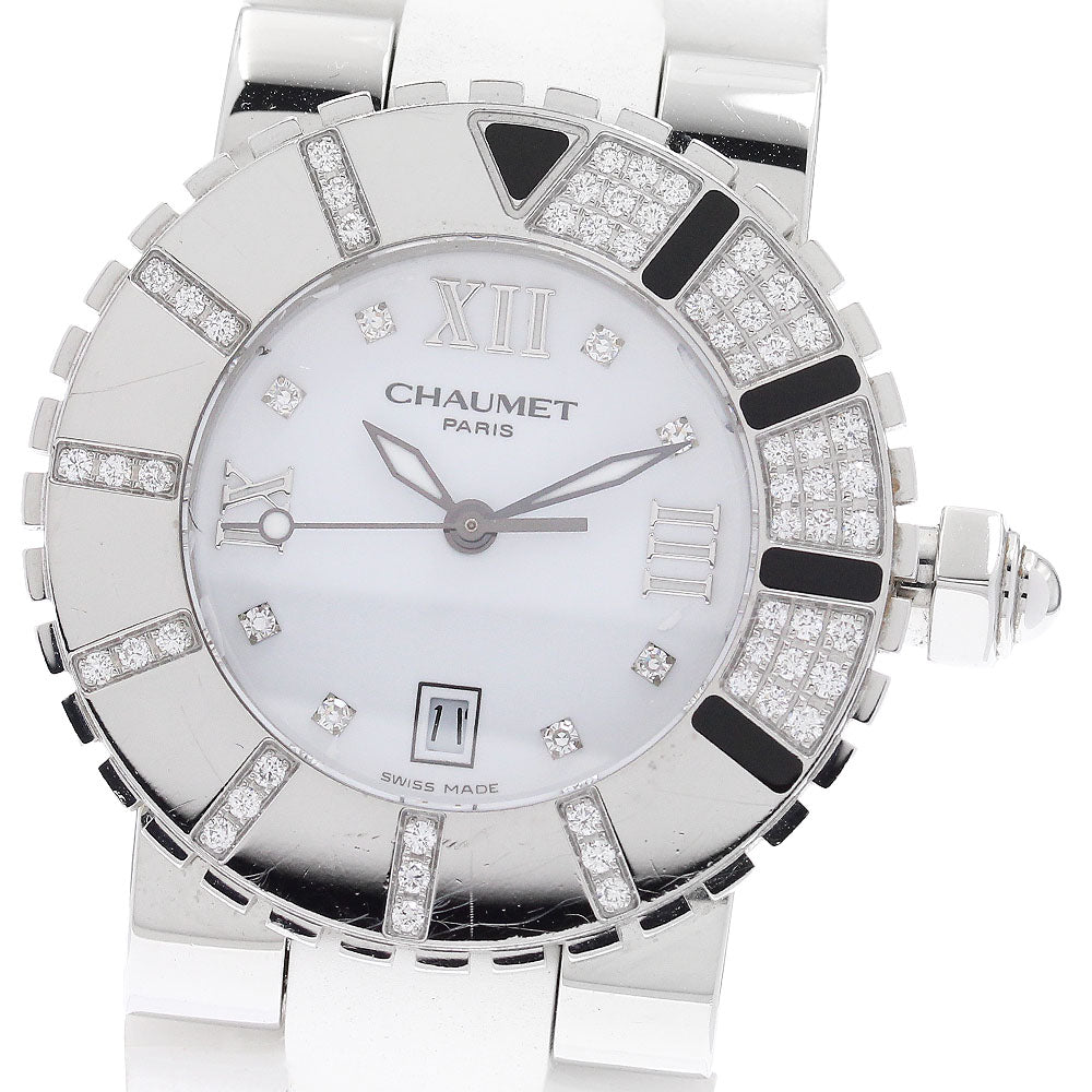 Chaumet 622B Class One Diamond Bezel 8P Diamond Quartz Boys' Watch with Warranty