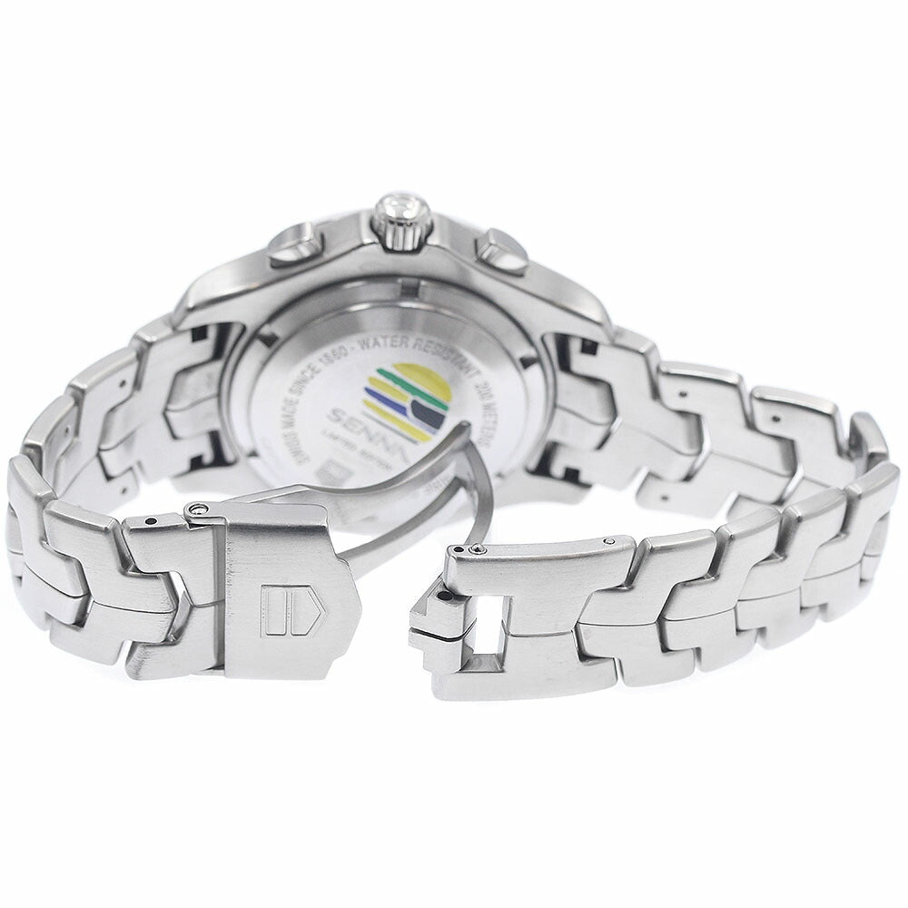 TAG Heuer CJF2113 Link Ayrton Senna Limited Edition Automatic Men's Watch - Excellent Condition