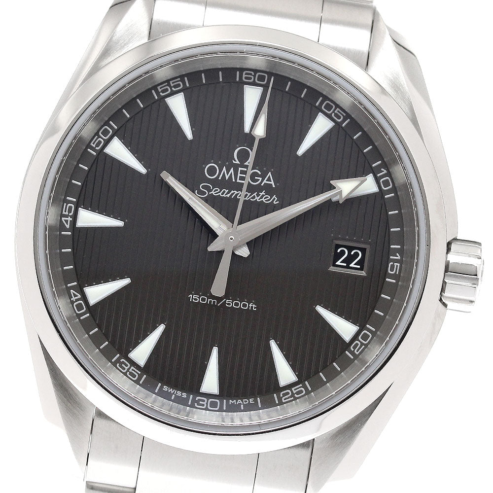 OMEGA 231.10.39.60.06.001 Seamaster Aqua Terra 150M Date Quartz Men's Watch Excellent Condition with Warranty Manufacturer Overhauled.