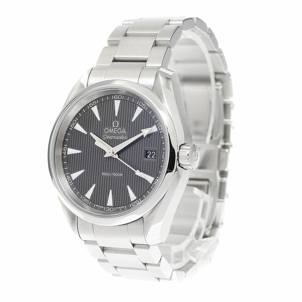 OMEGA 231.10.39.60.06.001 Seamaster Aqua Terra 150M Date Quartz Men's Watch Excellent Condition with Warranty Manufacturer Overhauled.