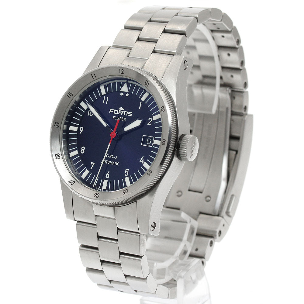 FORTIS F422.0007 F-39-J Flieger Date Limited Edition of 50 Pieces in Japan Automatic Men's Watch with Box and Warranty.
