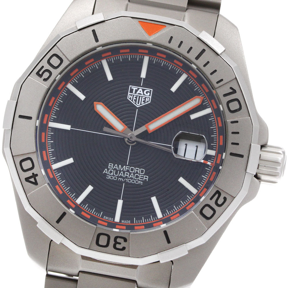 TAG Heuer Way208F Aquaracer Bamford Date Automatic Men's Watch - Excellent Condition